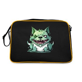 Bazo the streum - Retro Bag - black/gold - Back