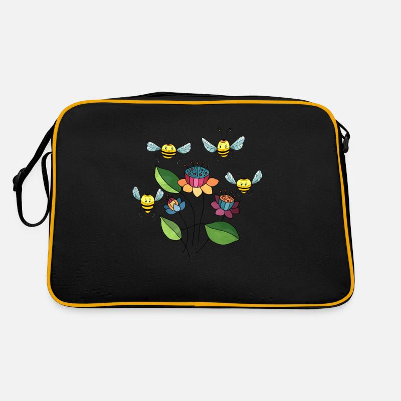 Bees Retro Bag