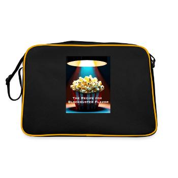 The Recipe for Blockbuster Flavor - Retro Bag - black/gold - Back