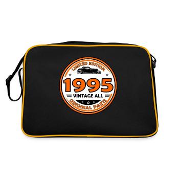 vintage 1995 - Retro Bag - black/gold - Back