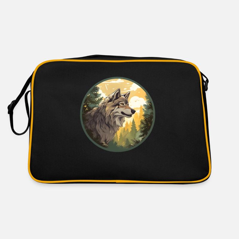 Wolf Woods Retro Bag