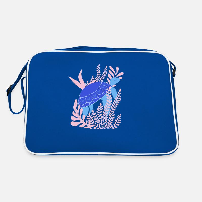 Underwater: turtle Retro Bag