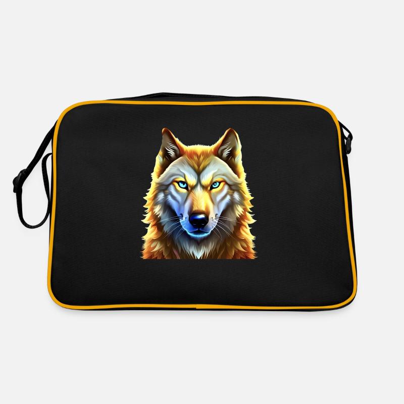 The wolf Retro Bag