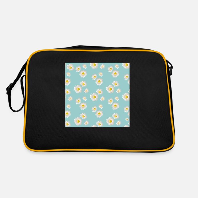Fleur de marguerite Gänseblümchen Sac Retro