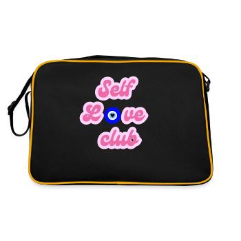 Self love club - Sac Retro - noir/or - Dos