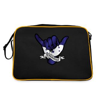 Honduras Shaka - Sac Retro - noir/or - Dos