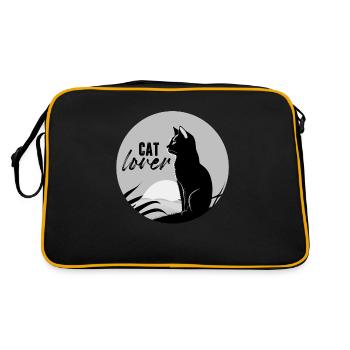 Catlover - Sac Retro - noir/or - Dos