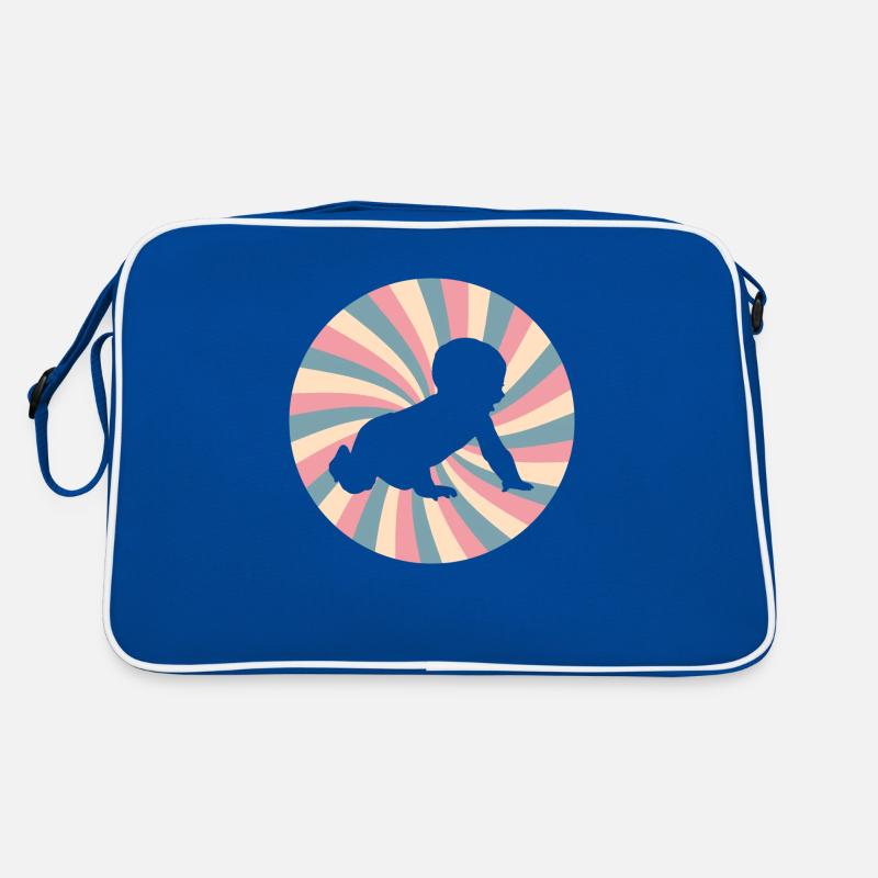 annonce de grossesse - Bebe drôle rétro Sac Retro