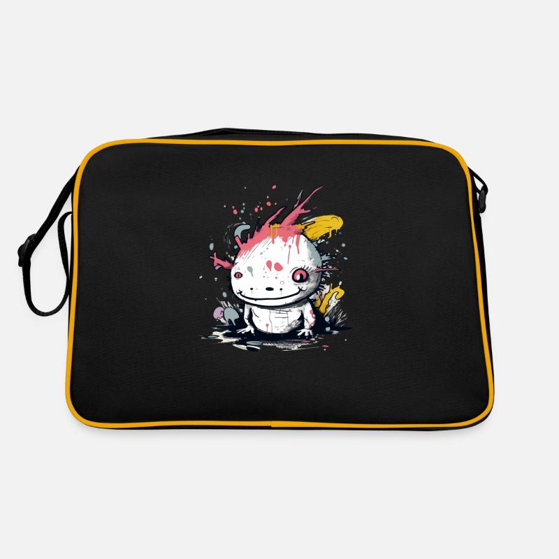 Miku the axolotl Retro Bag
