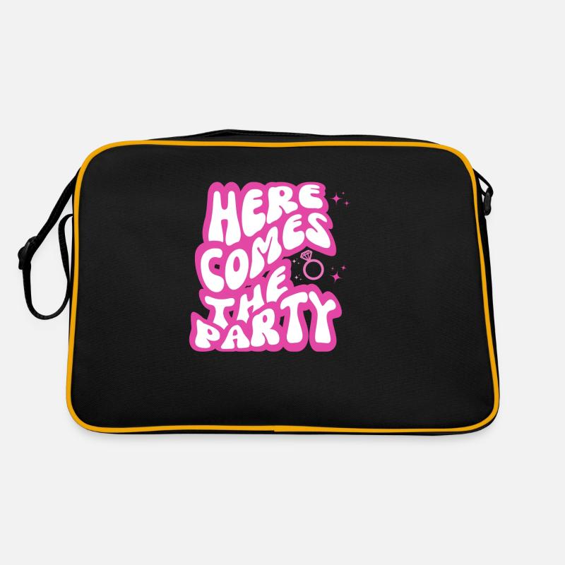 Here comes the Party -team de la mariée Sac Retro