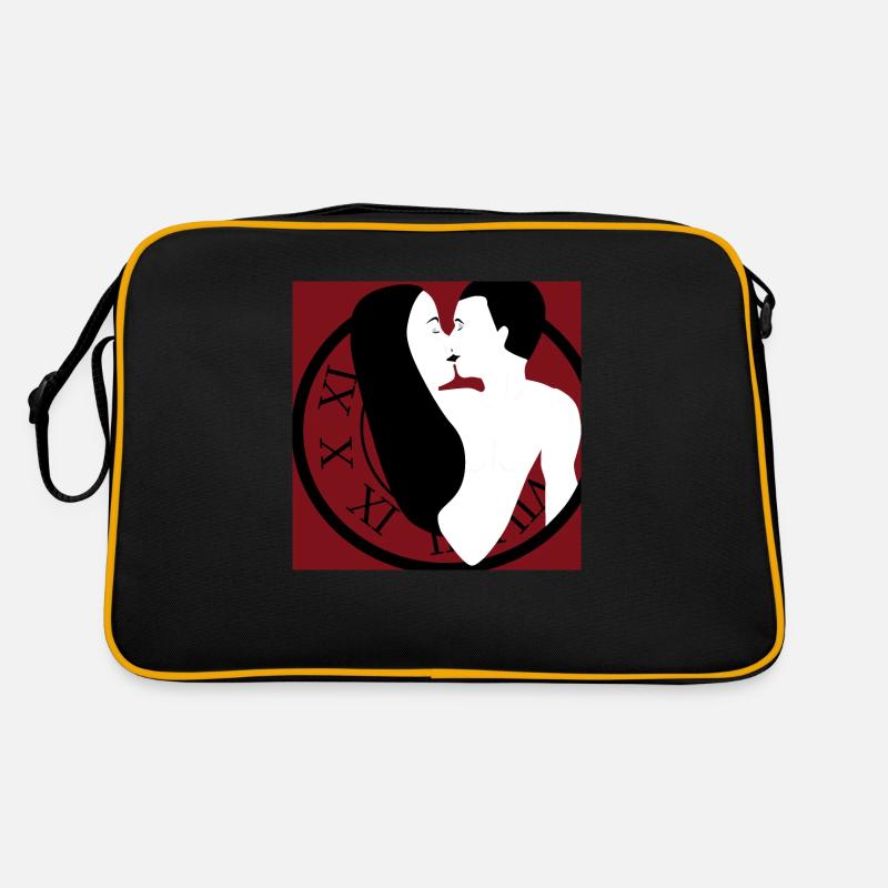 Love clock Retro Bag