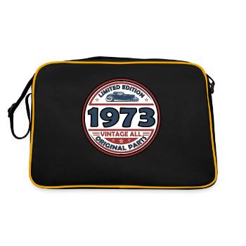 Vintage 1973 - Retro Bag - black/gold - Back