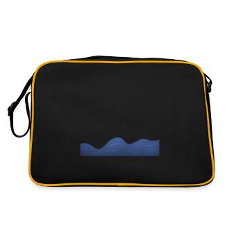 Eau - Sac Retro - noir/or - Dos