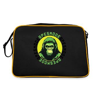 Apesmode - Planet of the Apes - Retro Bag - black/gold - Back