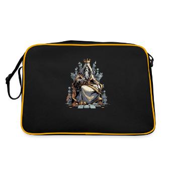 Le Roi Euriste - Sac Retro - noir/or - Dos