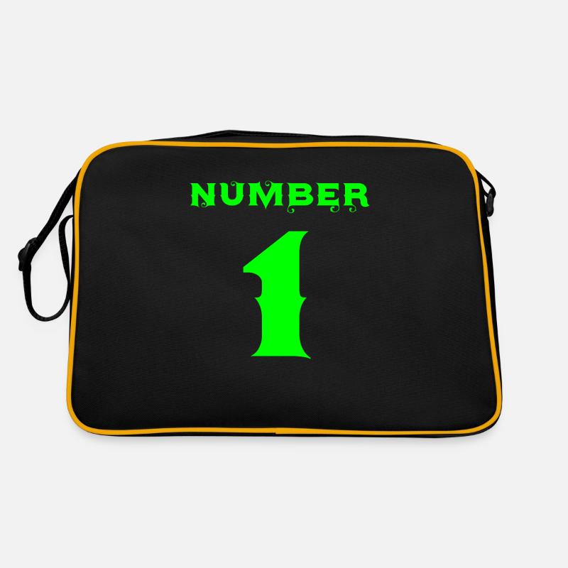 number 1 Retro Tasche