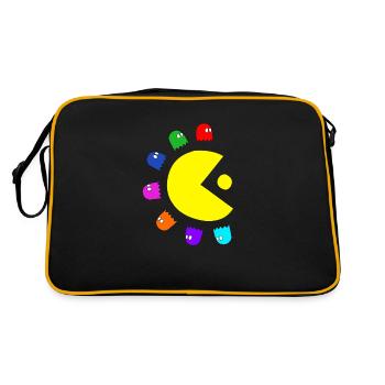 Noix de - Sac Retro - noir/or - Dos