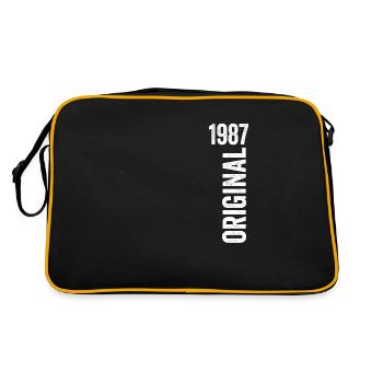 1987 Original Cadeau D’anniversaire 1987 - Sac Retro - noir/or - Dos