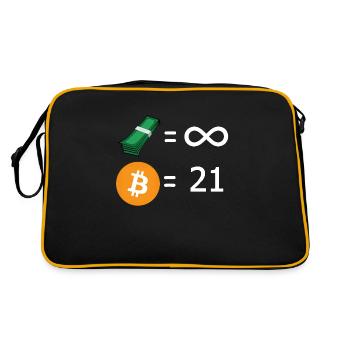 21 million - Retro Bag - black/gold - Back