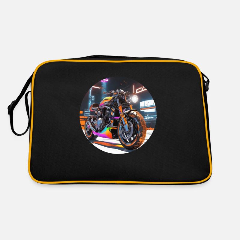 Sci-Fi Motorcycle Retro Bag