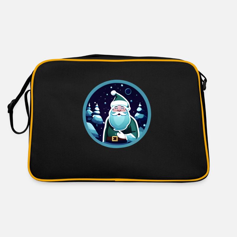 Weihnachten Geschenk Tannenbaum Weihnachtsbaum Retro Tasche