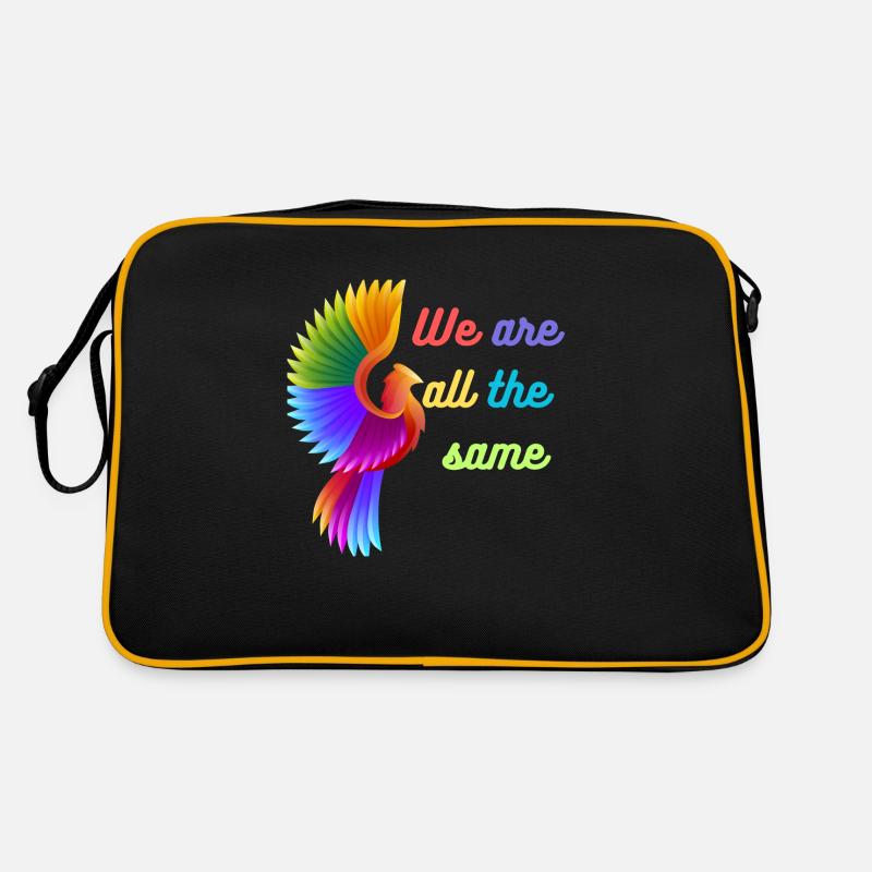 We are all the Same Retro Bag