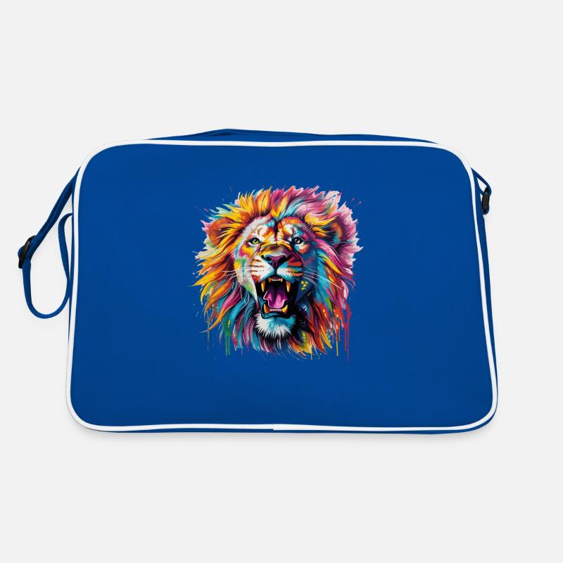 colorful mane Retro Bag