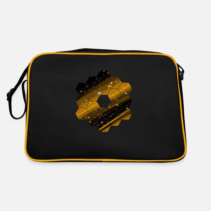 James Webb Space Telescope JWST - Retro Bag - black/gold