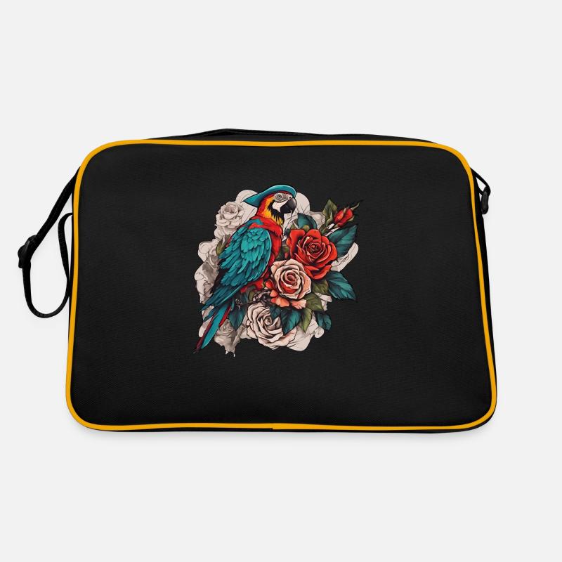 Perroquet Sac Retro