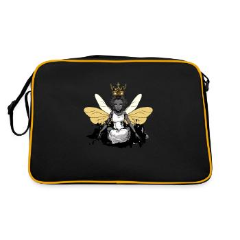 Bee's la reine abeille - Sac Retro - noir/or - Dos
