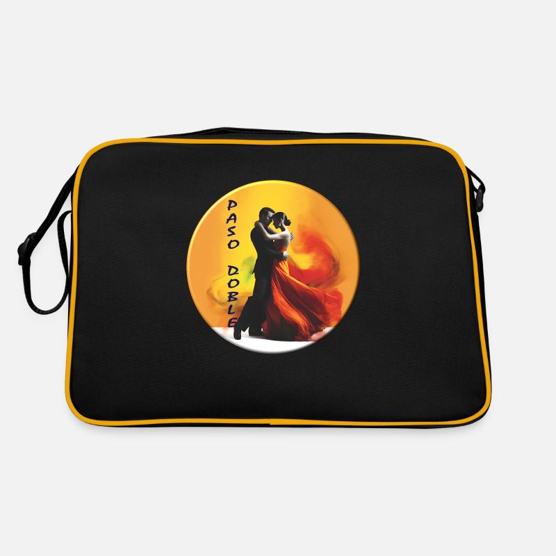 The Paso Doble is a passionate dance Retro Bag