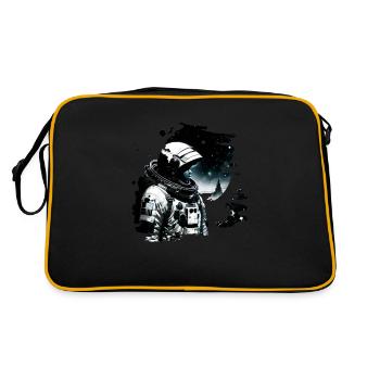 Astronome cosmique - Sac Retro - noir/or - Dos