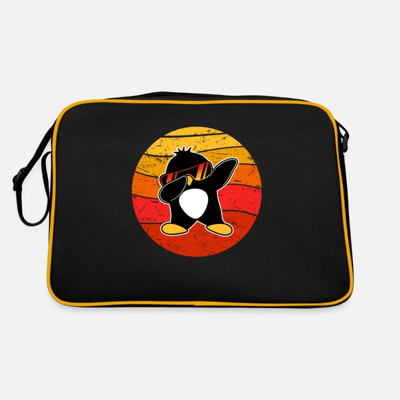 Drôle Dabbing Penguin Cool Dab Dance Dance Pose Sac Retro