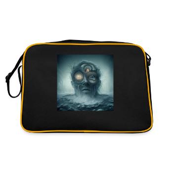 Fear - Retro Bag - black/gold - Back