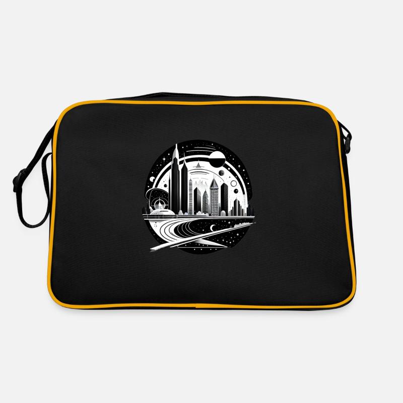 Space City 01 Retro Tasche