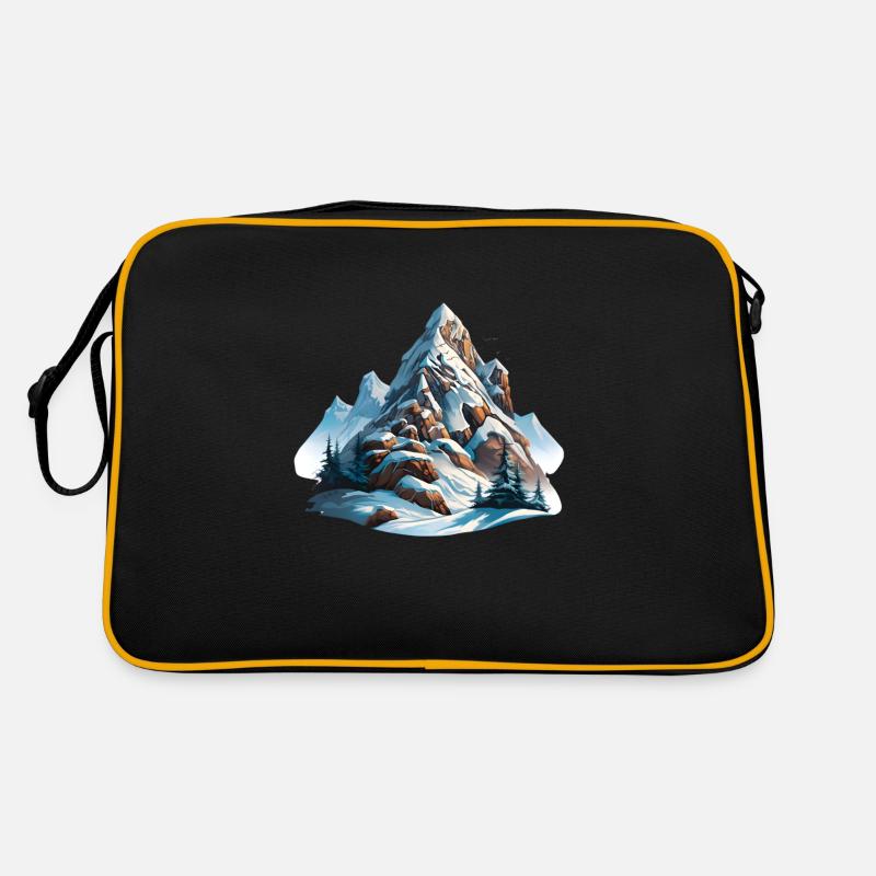 On the summit ridge Retro Bag