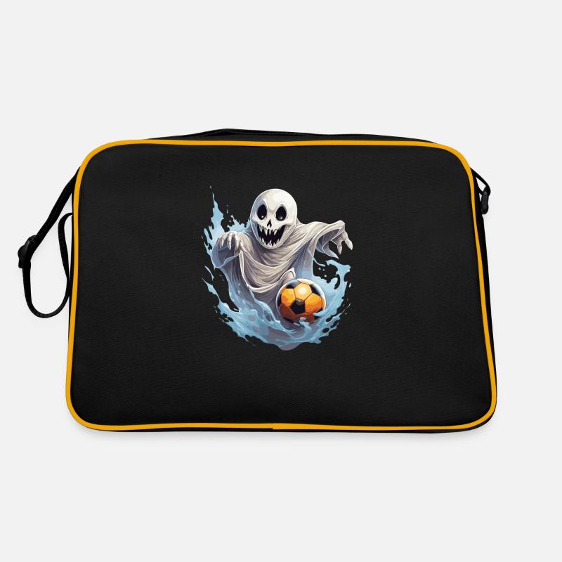Goal-Seeking Ghost: The Spectral Striker Tee! Retro Bag