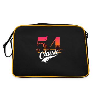 Vintage 1954-54th anniversary - Retro Bag - black/gold - Back