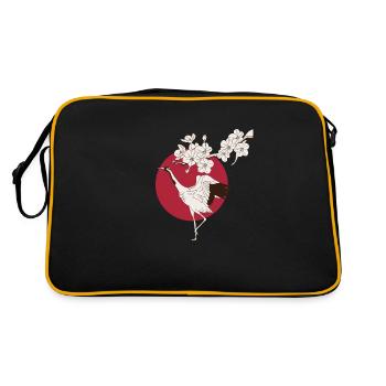 Art of Japan - Japanese Art - Retro Bag - black/gold - Back