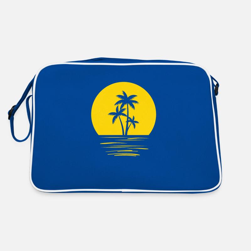 Groovy Palm Sun Retro Bag