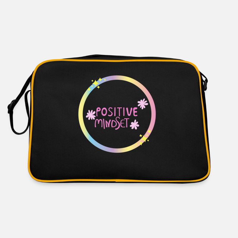 POSITIVE MINDSET Retro Bag