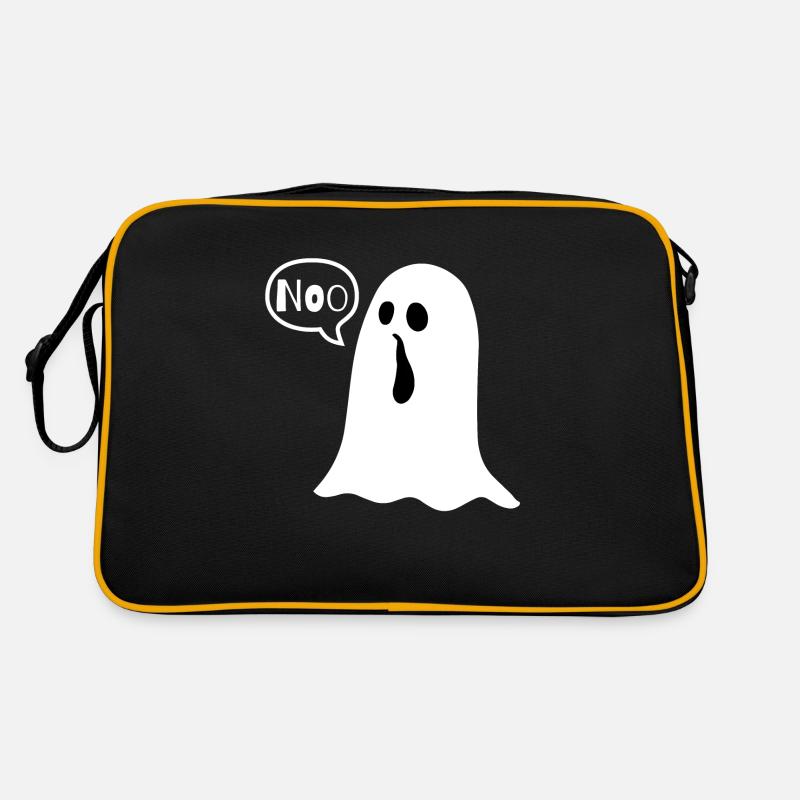 No Geist - Retro Tasche - Schwarz/Gold