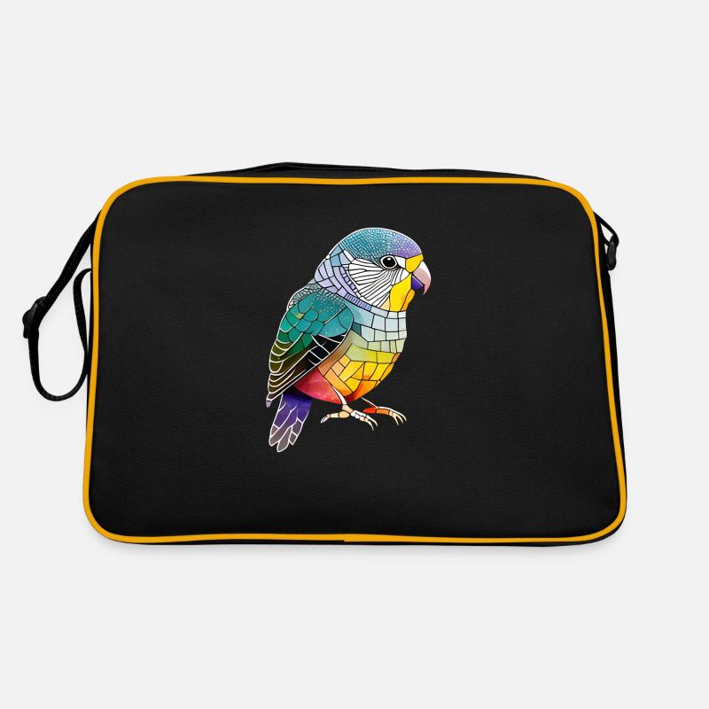 Propriétaire d’oiseau perruche oiseau calopsitte calopsitte Sac Retro