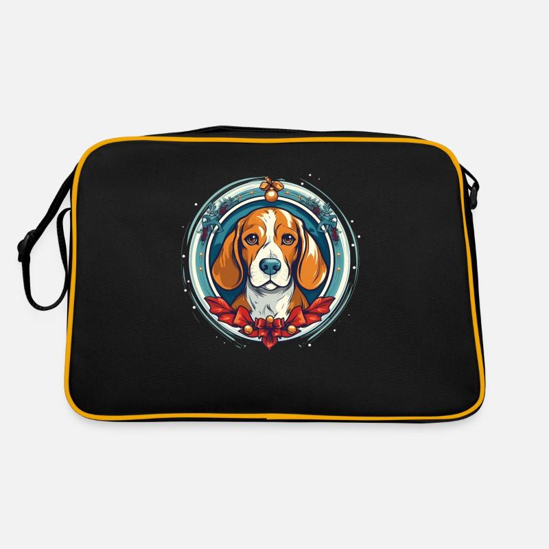 Beagle Chien Xma, Chiens d’amour Sac Retro