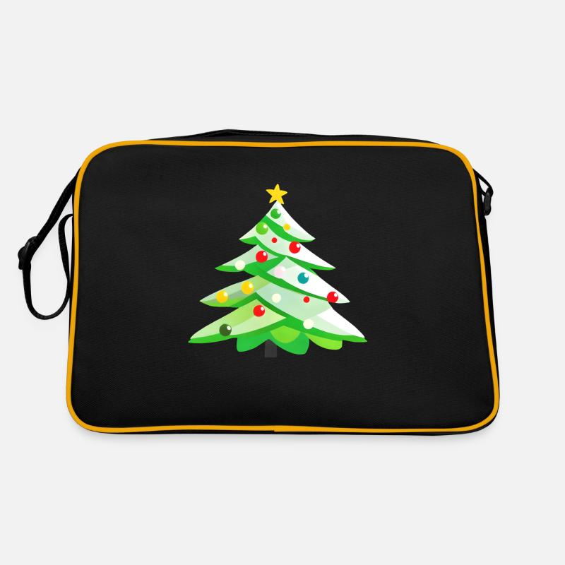 Weihnachtsbaum Tannenbaum Weihnachten Geschenk Retro Tasche