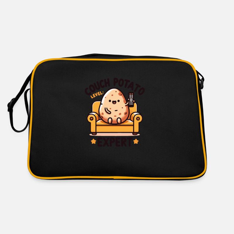 Couch Potato Experte Retro Tasche