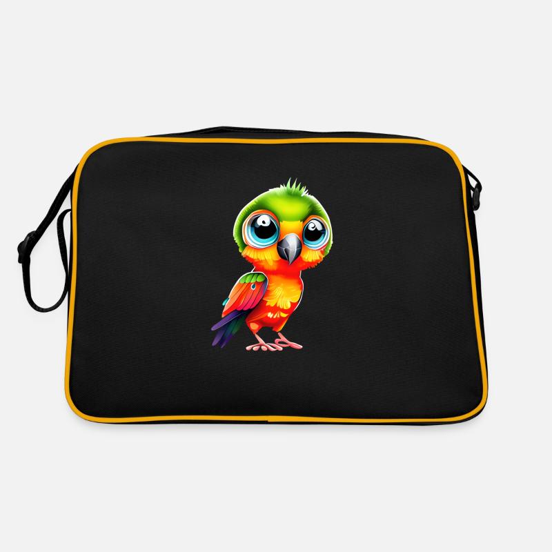 Propriétaire d’oiseau perruche oiseau calopsitte calopsitte Sac Retro