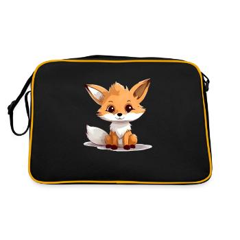Bilo le bébé renard - Sac Retro - noir/or - Dos