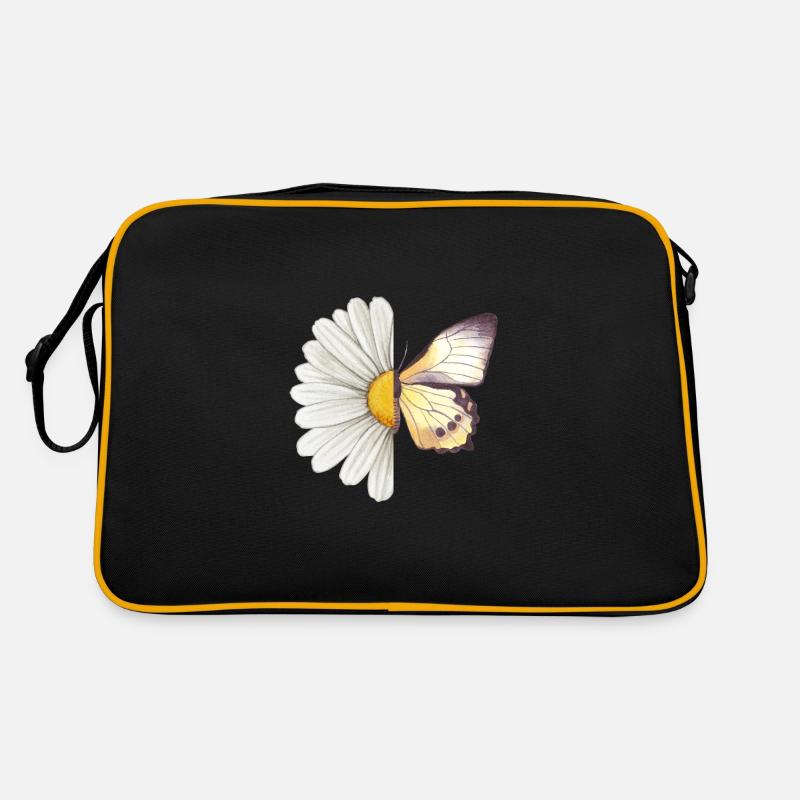 Papillon marguerite Sac Retro