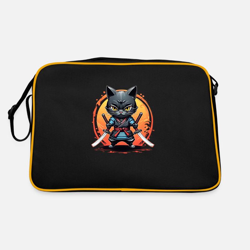Ninja cat #4 Sac Retro